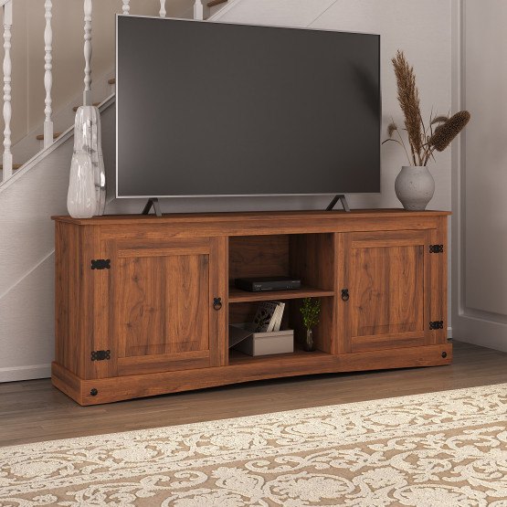 Rack 2 portas e 2 nichos 