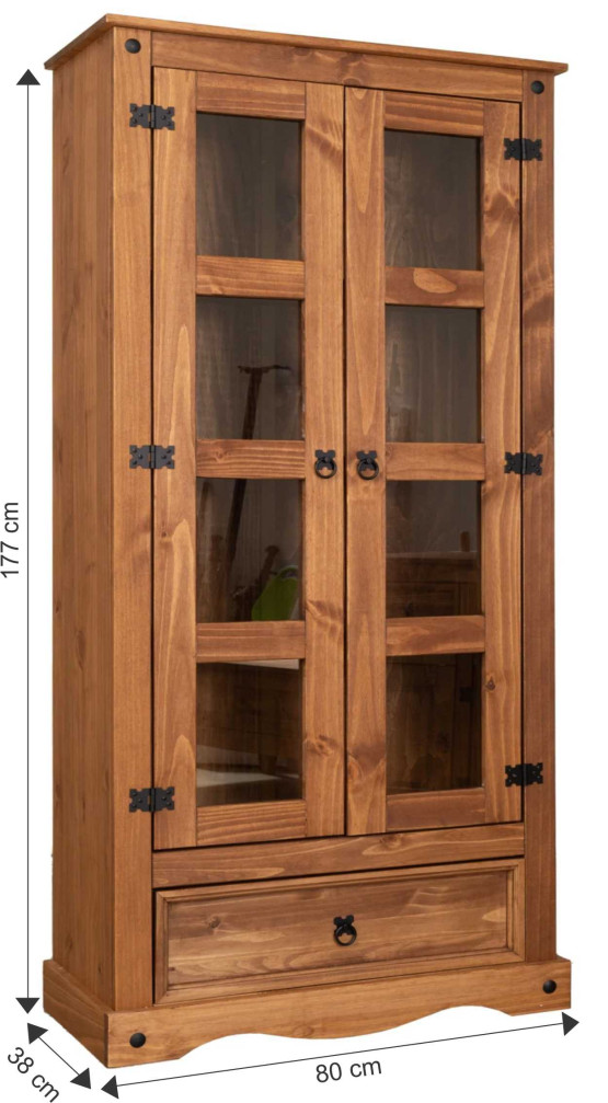 Cristaleira 2 portas