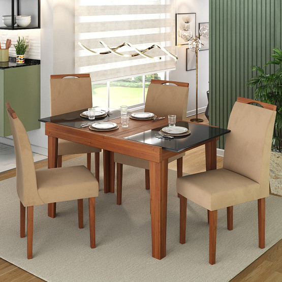 Mesa Extensível Naturalle  